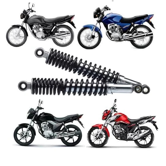 Par Amortecedor Traseiro Honda Cg Titan Fan 150 16