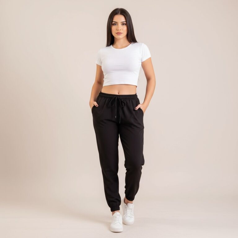 Calça Jogger Feminina Esportiva Tactel Premium Ci