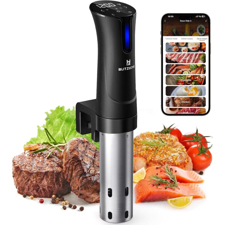 Máquina BLITZHOME Sous Vide , APP WiFi Incluído 