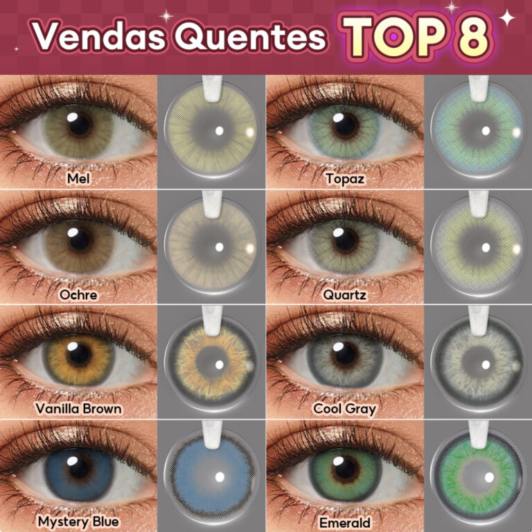 Lentes De Contato Coloridas Magister Hidrocor Apar