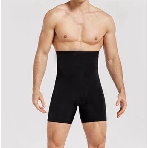 Bermuda Shorts Modelador Cinta Masculino Alta Comp