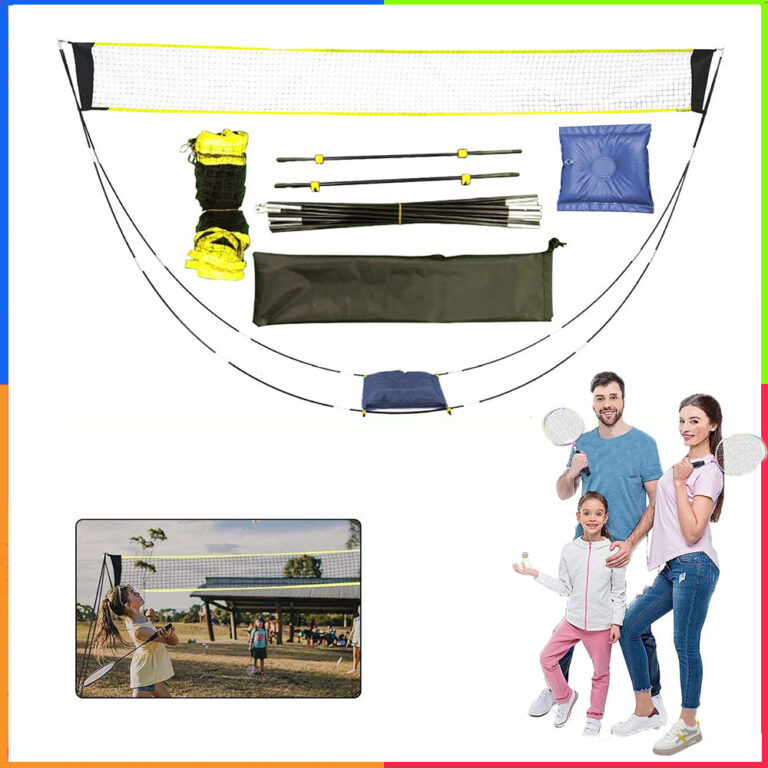 Quadro de rede de badminton destacável quadro de 