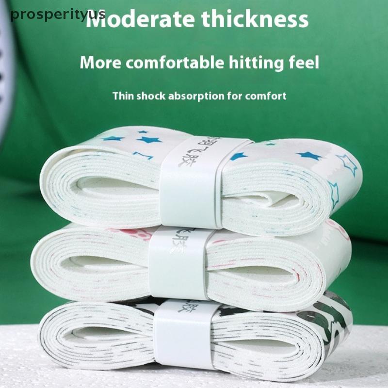 [prosperityus] 1 Peça De Design De Desenho Animado Overgrip De Tênis À Prova De Choque Absorvente De