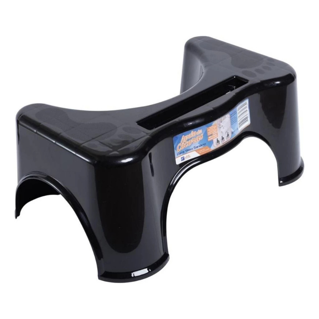 Banco Banquinho Cócoras Antiderrapante Perfeito para Alívio Da Prisão de Ventre