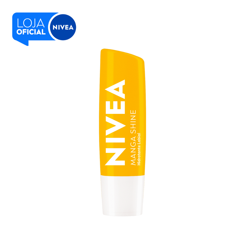 Hidratante Labial NIVEA Manga Shine 4,8g  Brilho e Hidratação Intensa