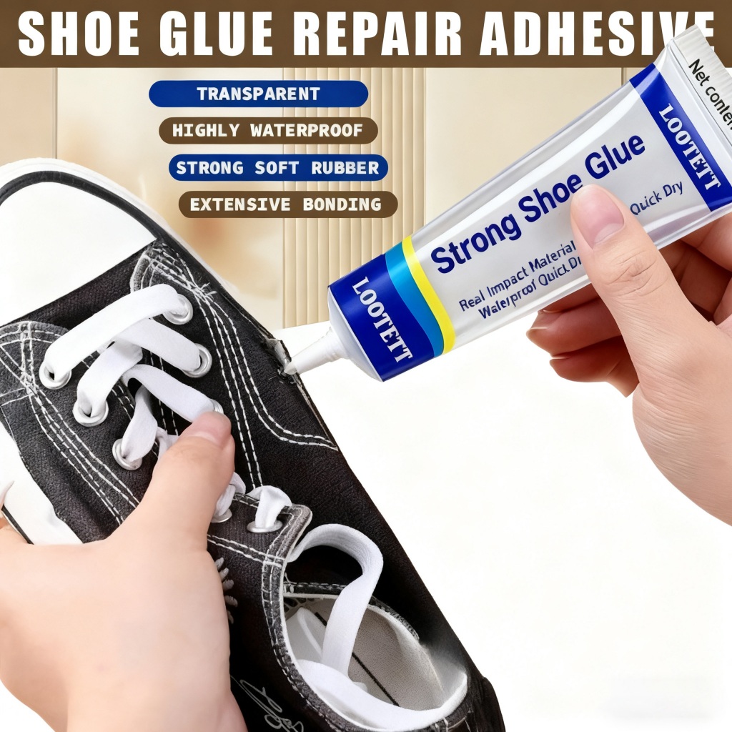 Shoe Cola Forte Universal Para Sapatos Adesivo À Prova Dágua Reparos Rápidos De