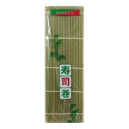 Esteira Para Sushi 24x24cm  Sudarê De Bambu Tradi