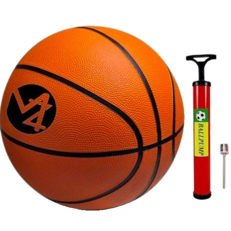 BOLA DE BASQUETE TAMANHO OFICIAL PRO 7 COM BOMBA D