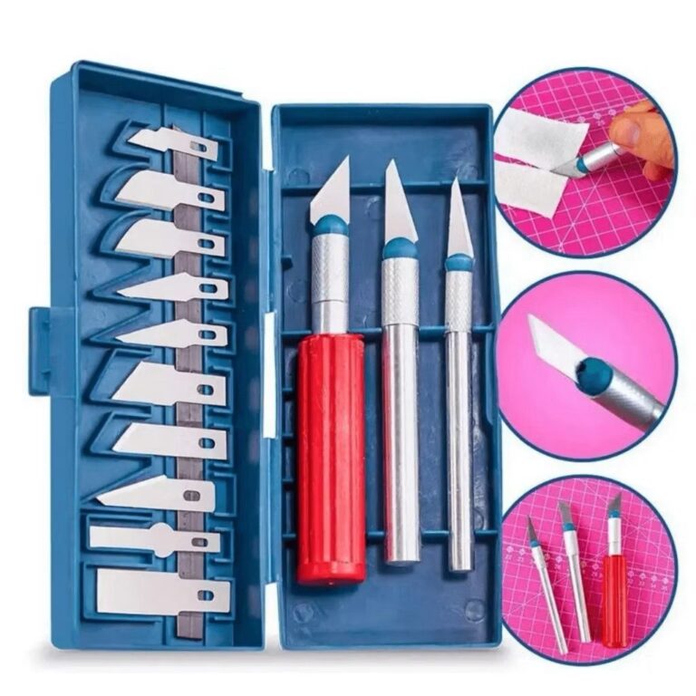 Kit Estilete de Precisão 13 Peças ou Kit Estilet