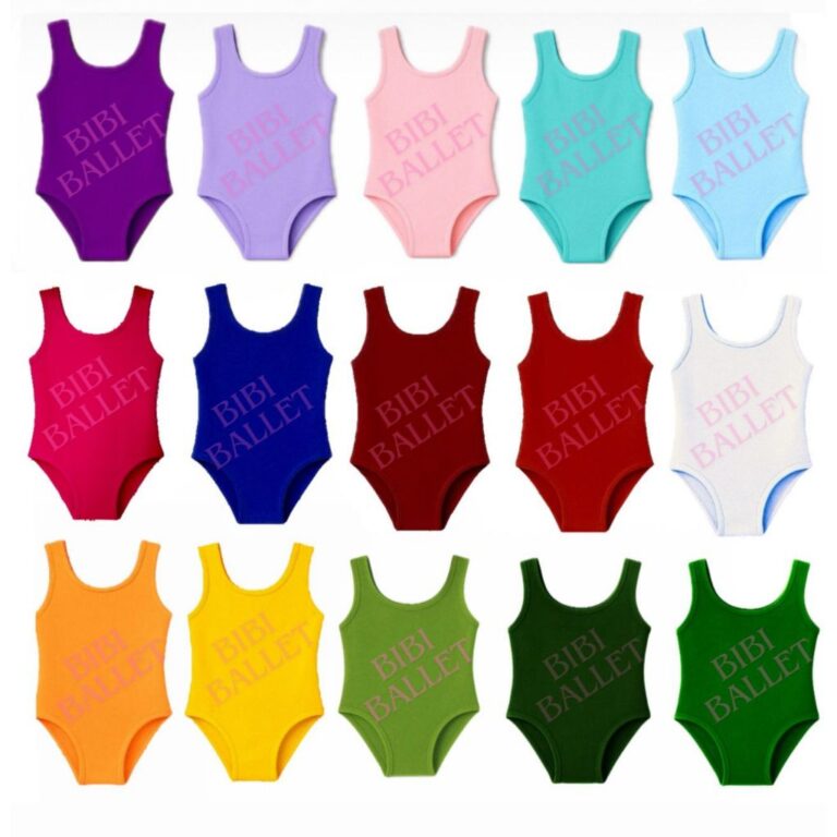 Collant Ballet Colorido – Juvenil 14 e 16 (E