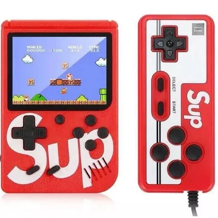 Mini Video Game Sup Com Controle Game Box 400 Jogo