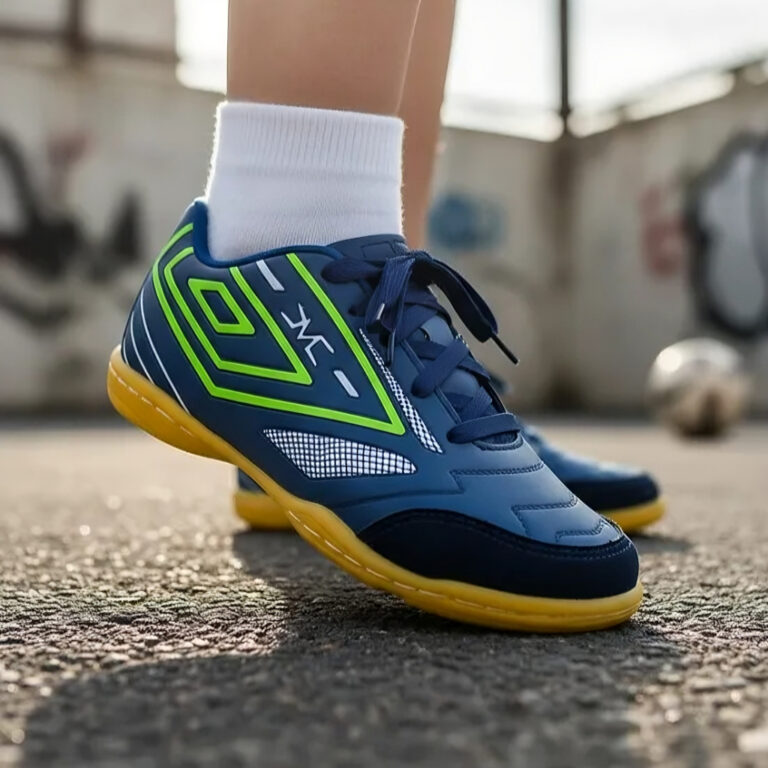 Chuteira Infantil Futsal Leve Confortável Para Qu