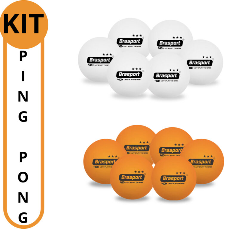 Kit com 30 24 18 12  Bolinhas de Ping Pong Tenis d