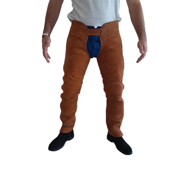 Calça Couro Nobuck Vaquejada Profissional Complet