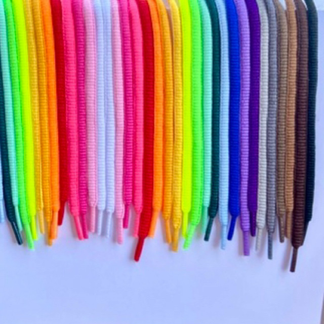 Cadarço roliço redondo adulto 1,20 ou infantil 0