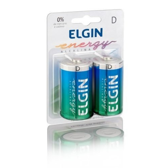 Elgin Tipo D Alcalina  – Cart. c/2 un