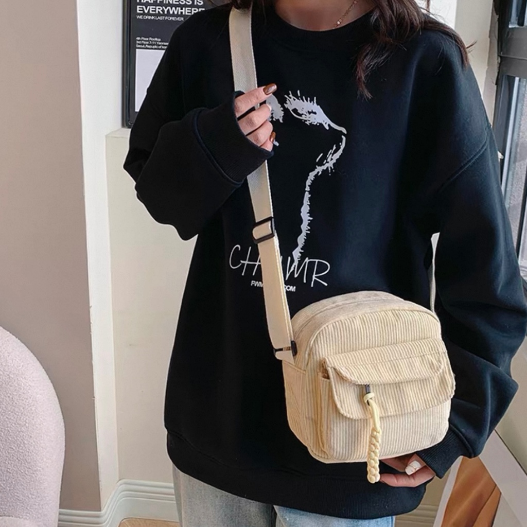 Bolsa Bag Transversal Shoulder Impermeável Unissex