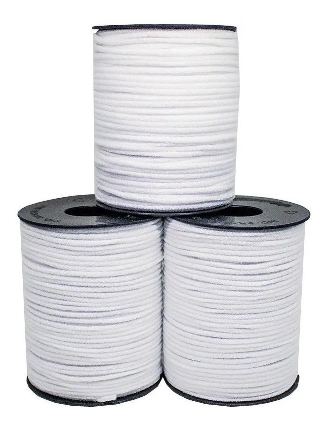 Elástico Roliço Rolo 100 Metros – 3mm