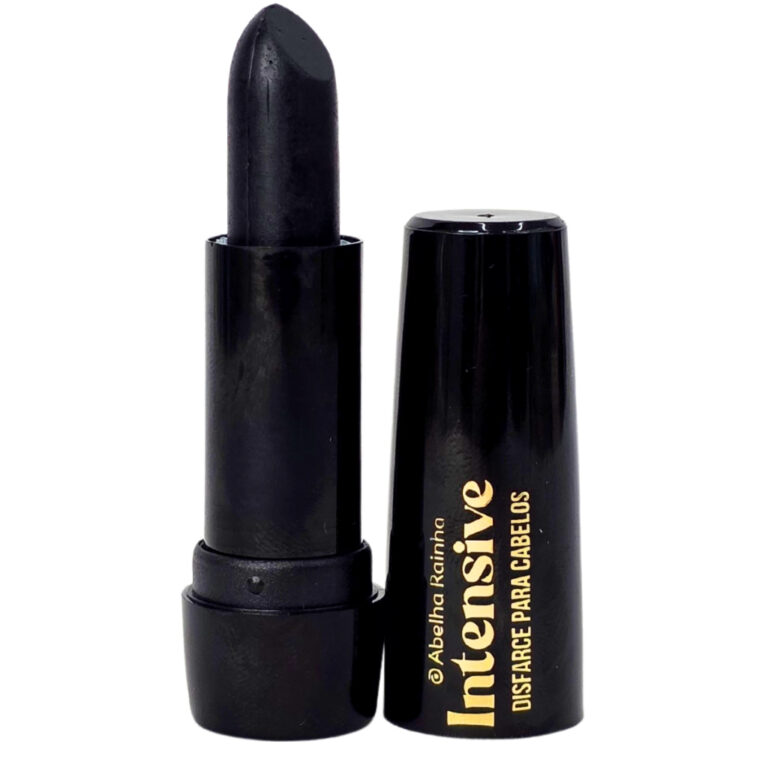 Bastão Disfarce Para Cabelos Brancos Cor Preto In