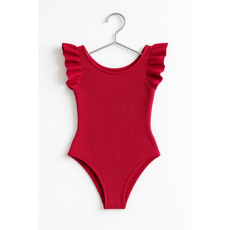 Body Infantil Regata Curta Frufru Drapeado Primave