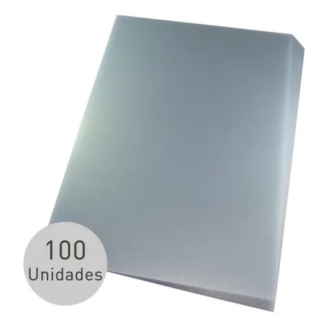 Capa p/ Encadernação A4 Transparente – Pct