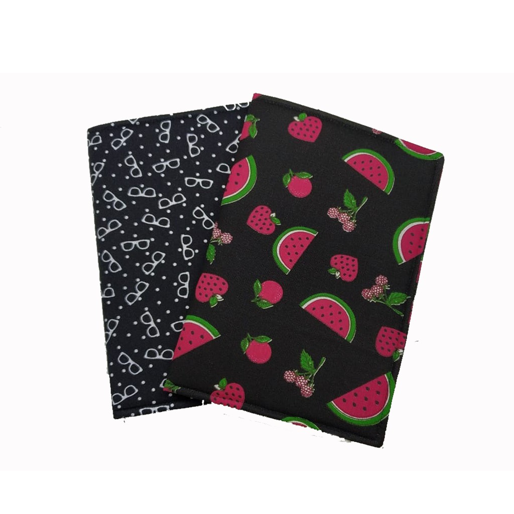 Capa para Bíblia e Livro em tecido tricoline lavável, fazemos na sua medida e vc escolhe a estampa a