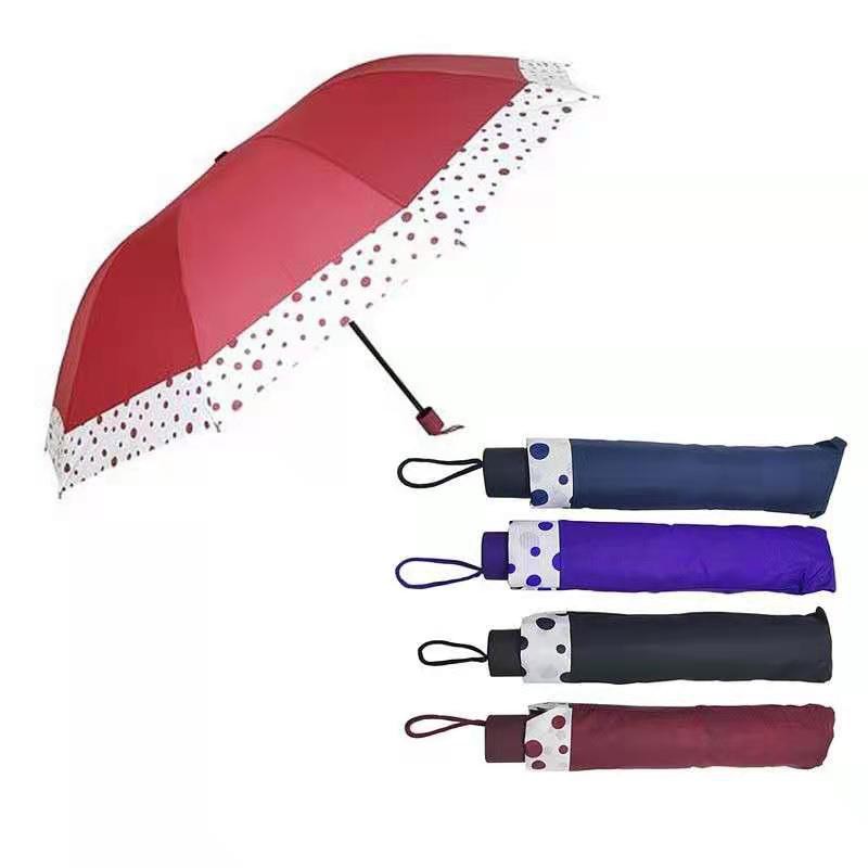 Sombrinha Poá Bolinha Irregular Guarda Chuva Prática Grande ys-111