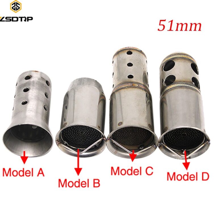 ZSDTRP Motorcycle Exhaust Real Catalyst DB Killer 
