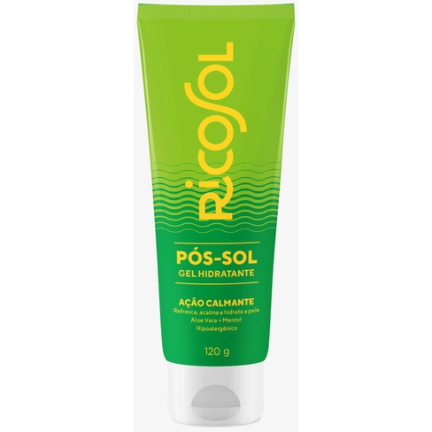 Ricosol Pós-sol Gel hidratante Ação calmante &#