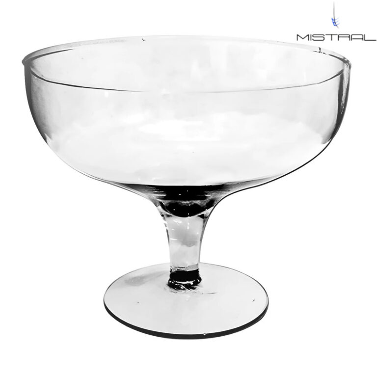 Taça de Vidro Tailândia Grande para Confeitaria 