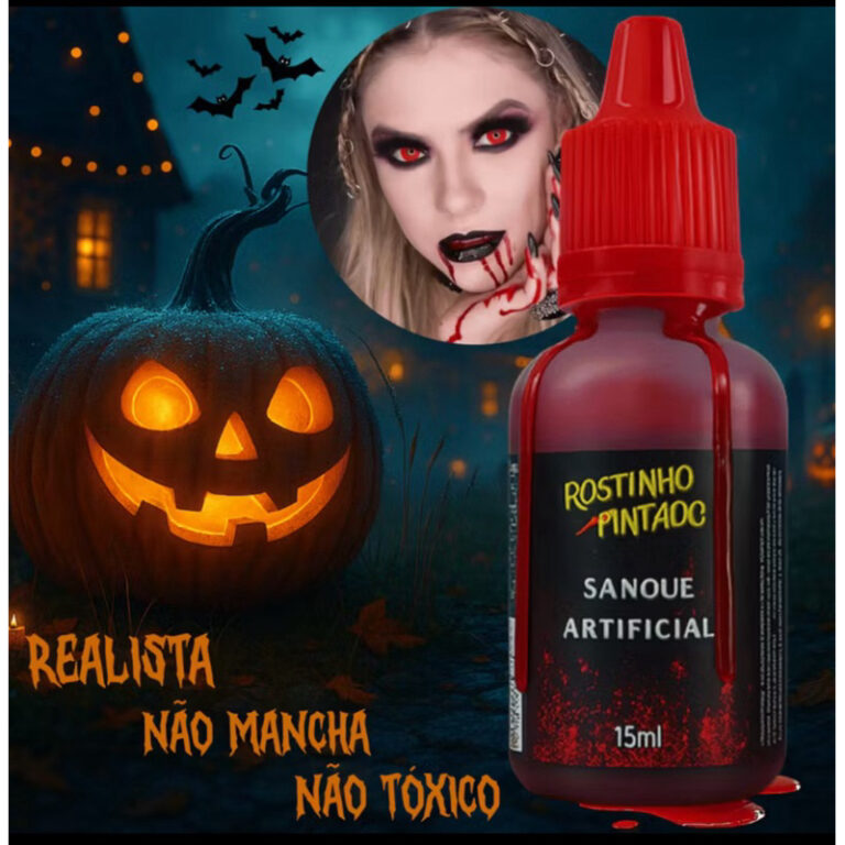 1 SANGUE FALSO artificial festa halloween fantasia