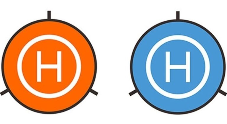 Drone Pad Pista De Landing Pouso 55 Cm