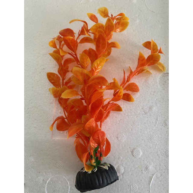 Planta plástico artificial para aquario 20cm VARI
