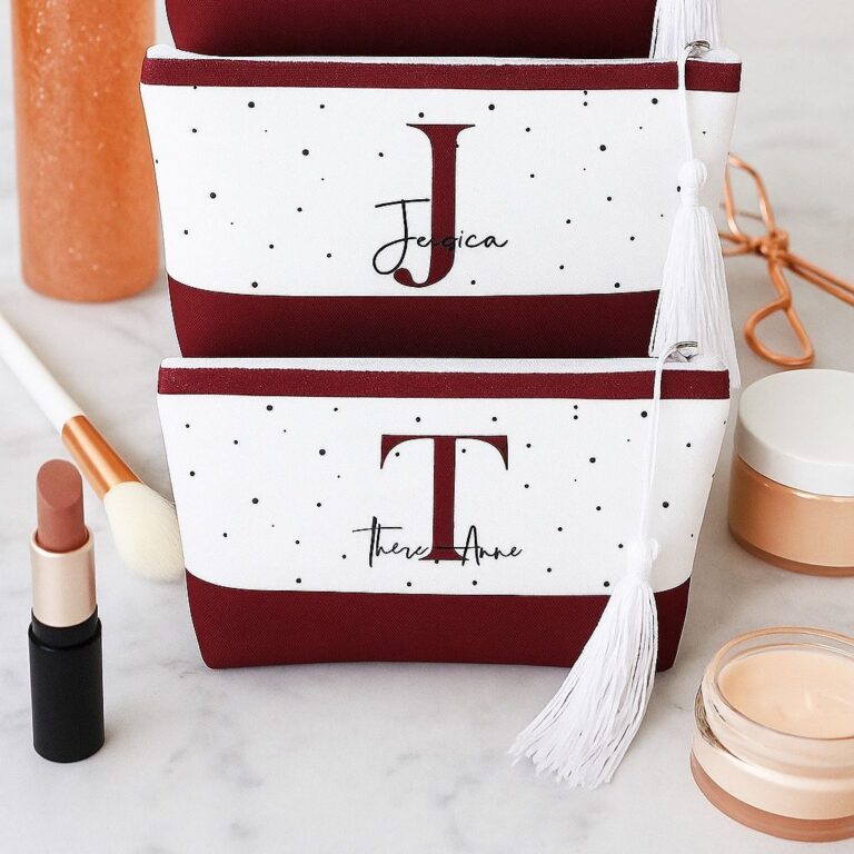 10 Necessaire Personalizada com Nome Bolsinha Com 