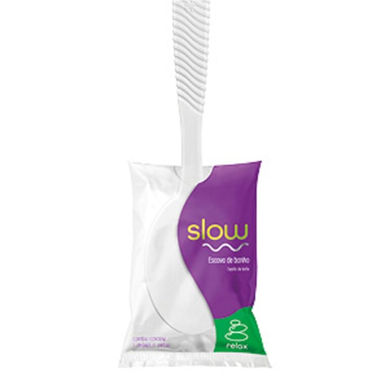 Escova De Banho Slow Roxa – Ref 850