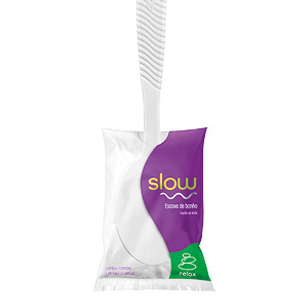 Escova De Banho Slow Roxa – Ref 850