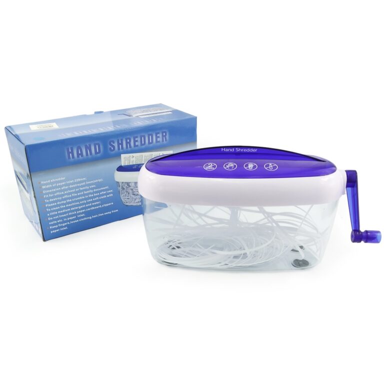 Fragmentadora Triturador Picador De Papel Manual C