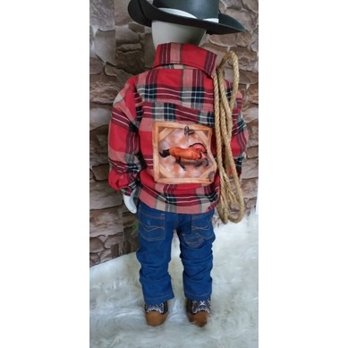 conjunto country infantil