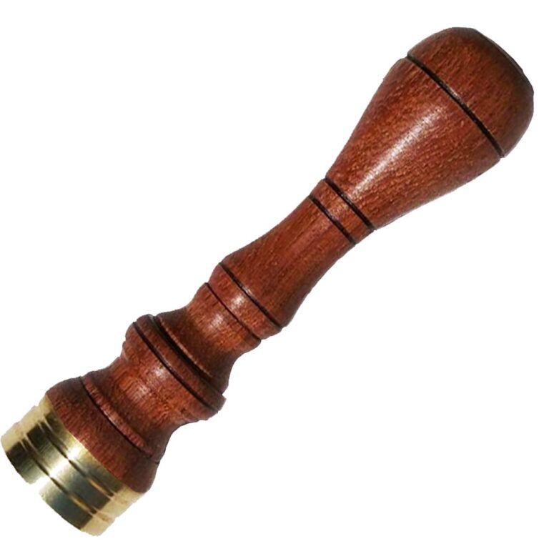 Sinete personalizado com sua logo selar cera choco