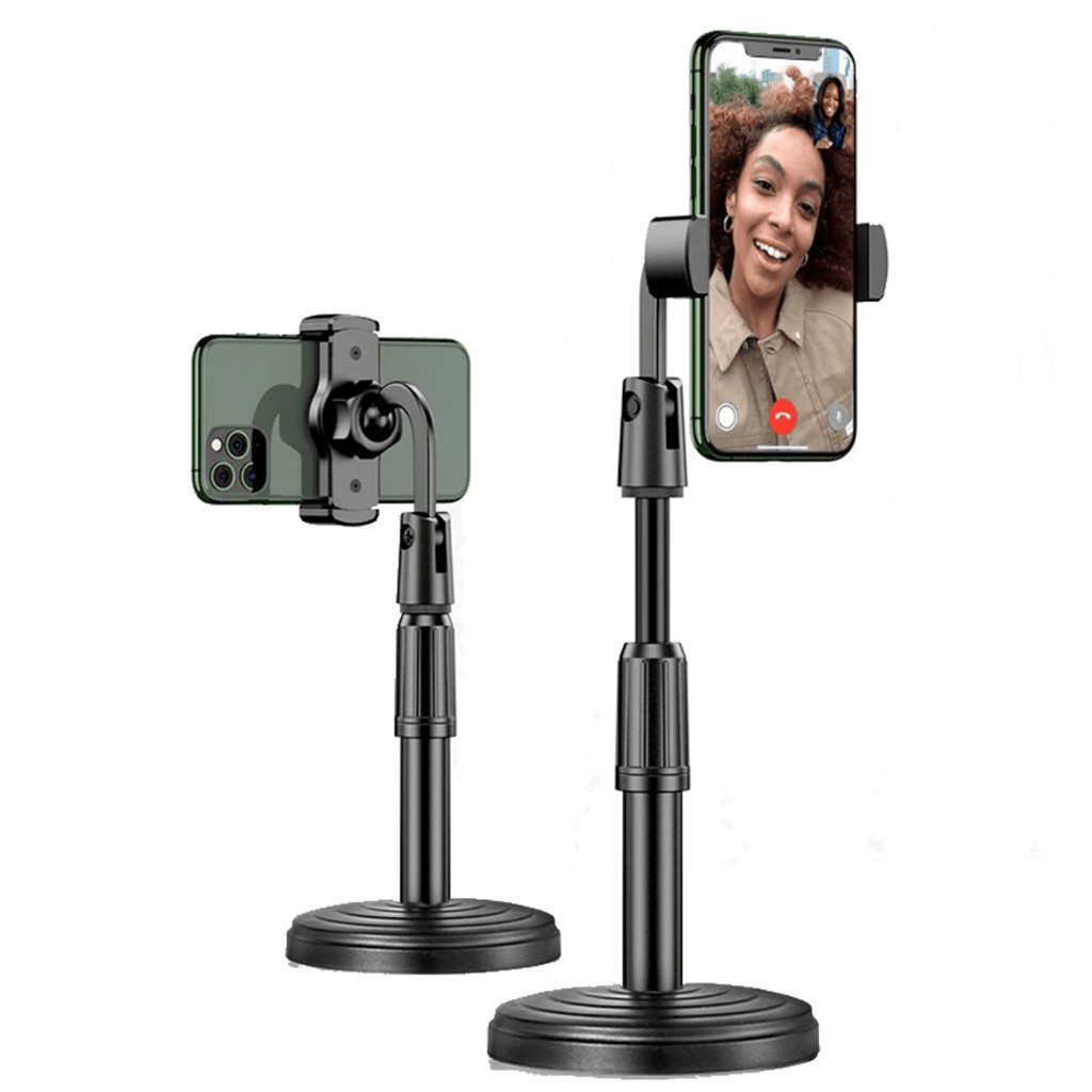 Suporte Tripé Apoio Celular Smartphone Mesa Portátil 360°