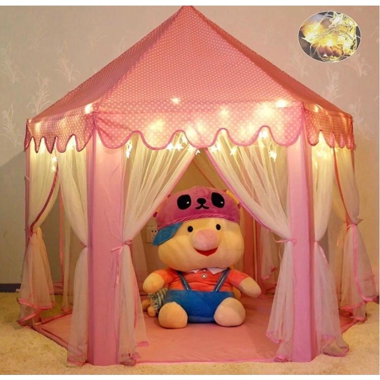 Tenda Infantil Menina Roxa Princesa com/sem luz Ba