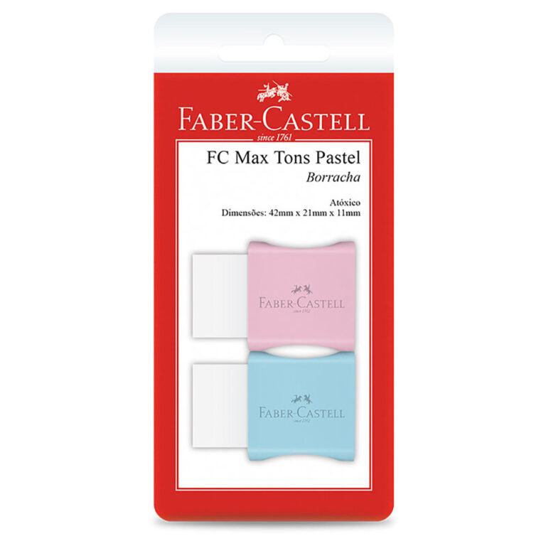 Borracha TK-Plast FC Max Tom Pastel SM/7024MAR com