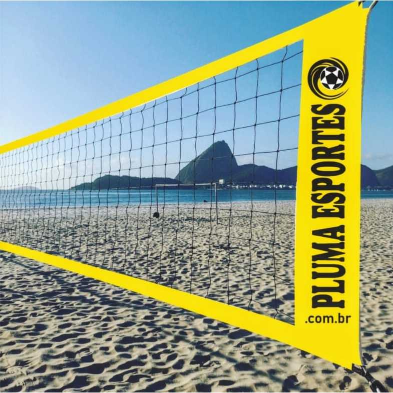 Rede Vôlei De Praia 8,50 Competição, Oficial, Profissional.