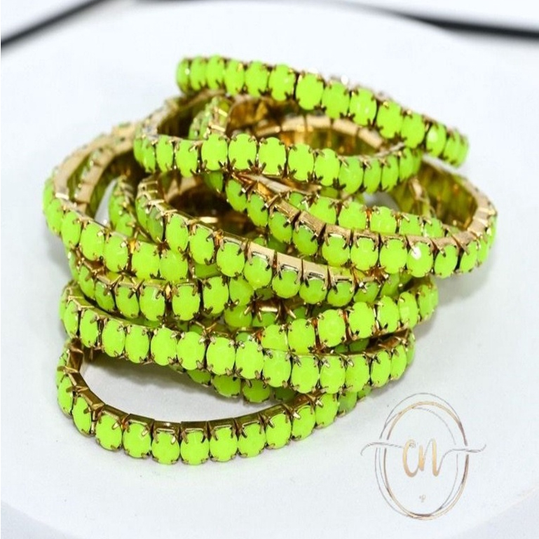 Z.W BIJOUX – Conjunto 10/20 Pulseira elásti