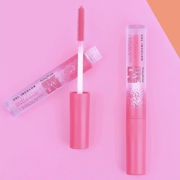 Gel Incolor Cílios + Sobrancelhas Game On Ruby Ro