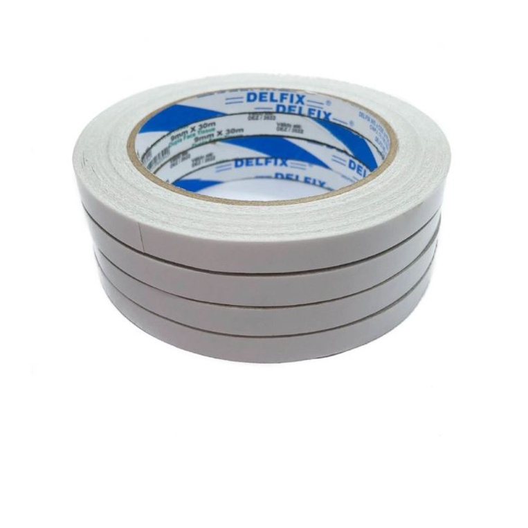 Fita Adesiva Dupla face Delfix para Artesanato 