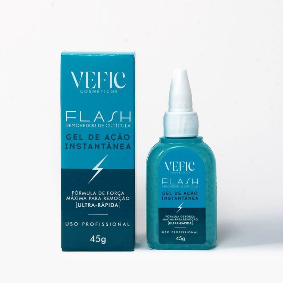 REMOVEDOR DE CUTÍCULAS INSTANTÂNEO FLASH 45G – VEFIC