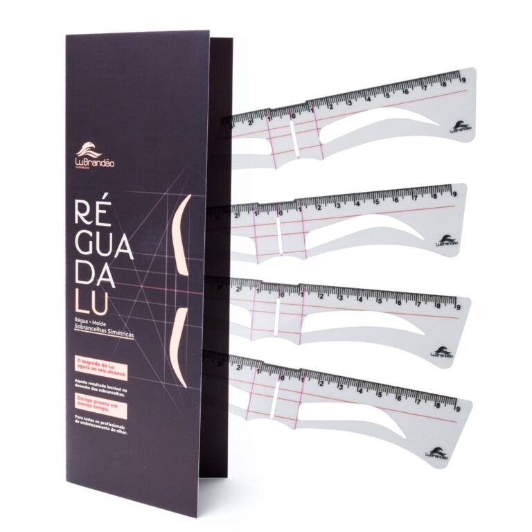 Régua da Lu Brandão Para Design de Sobrancelhas