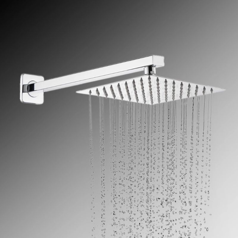Ducha chuveiro inox quadrado 20X20 cm