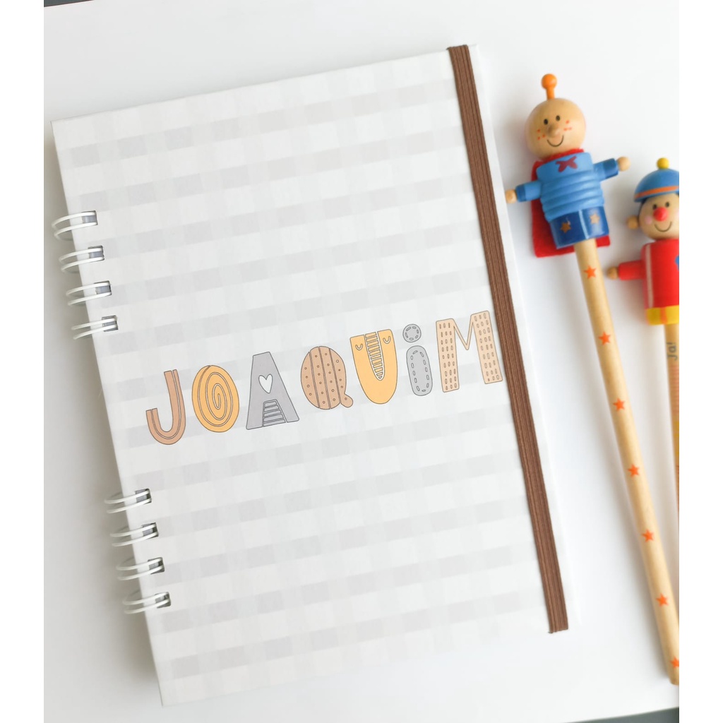 Caderneta de Saúde infantil personalizada quadradinho